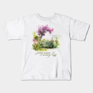 Garden Bench Melody Kids T-Shirt